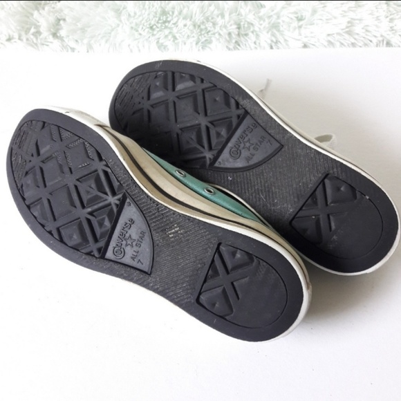 Converse double tongue floral-inside sneakers - Picture 8 of 8